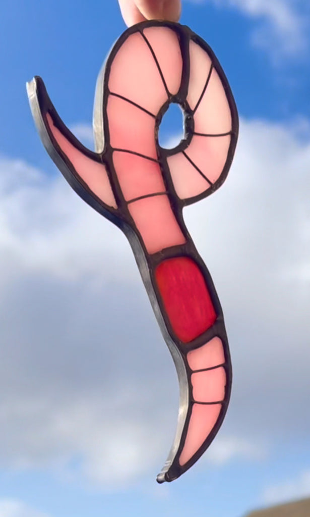 Mini Worm Suncatchers
