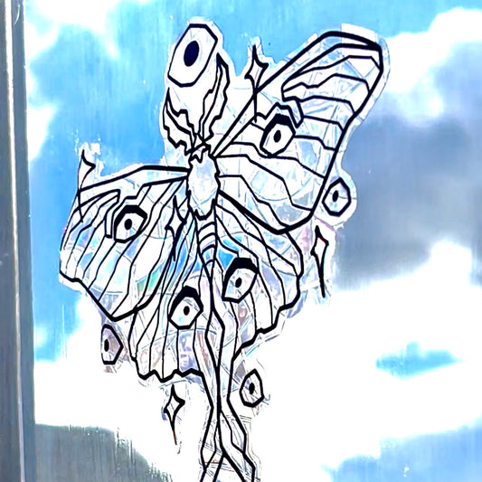 Watcher Moth window cling