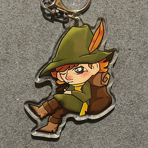 Snufkin Keychain