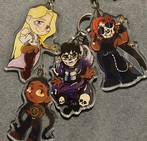 The Locked Tomb Keychains