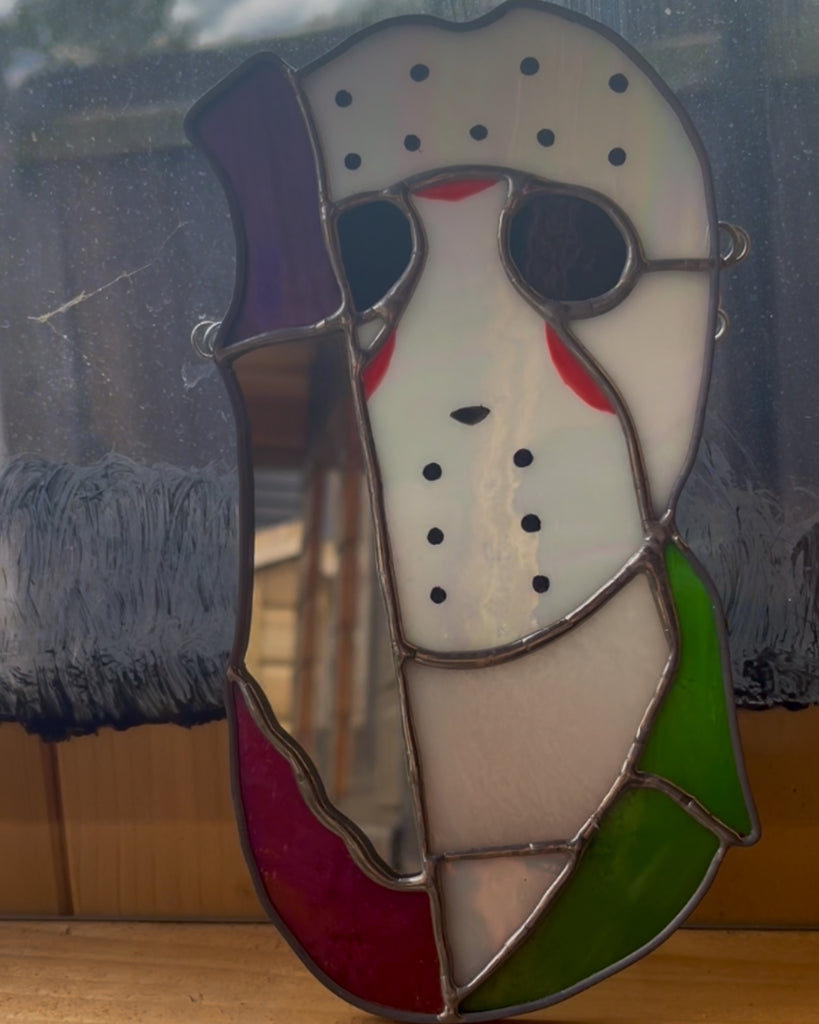 Jason Voorhees mirror suncatcher