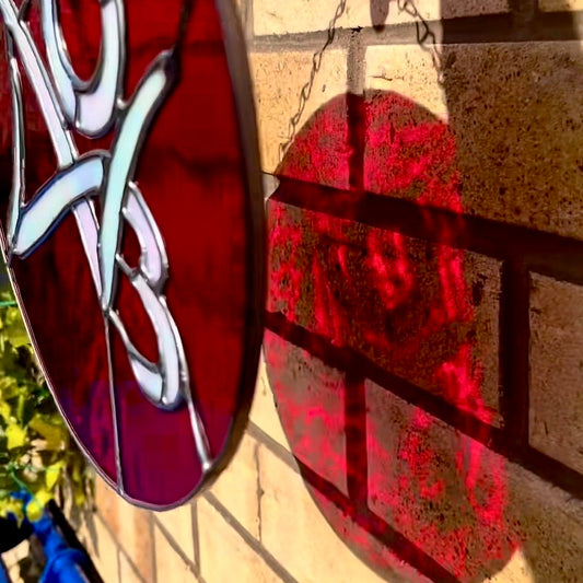 Large Fanfiction Logo Suncatcher