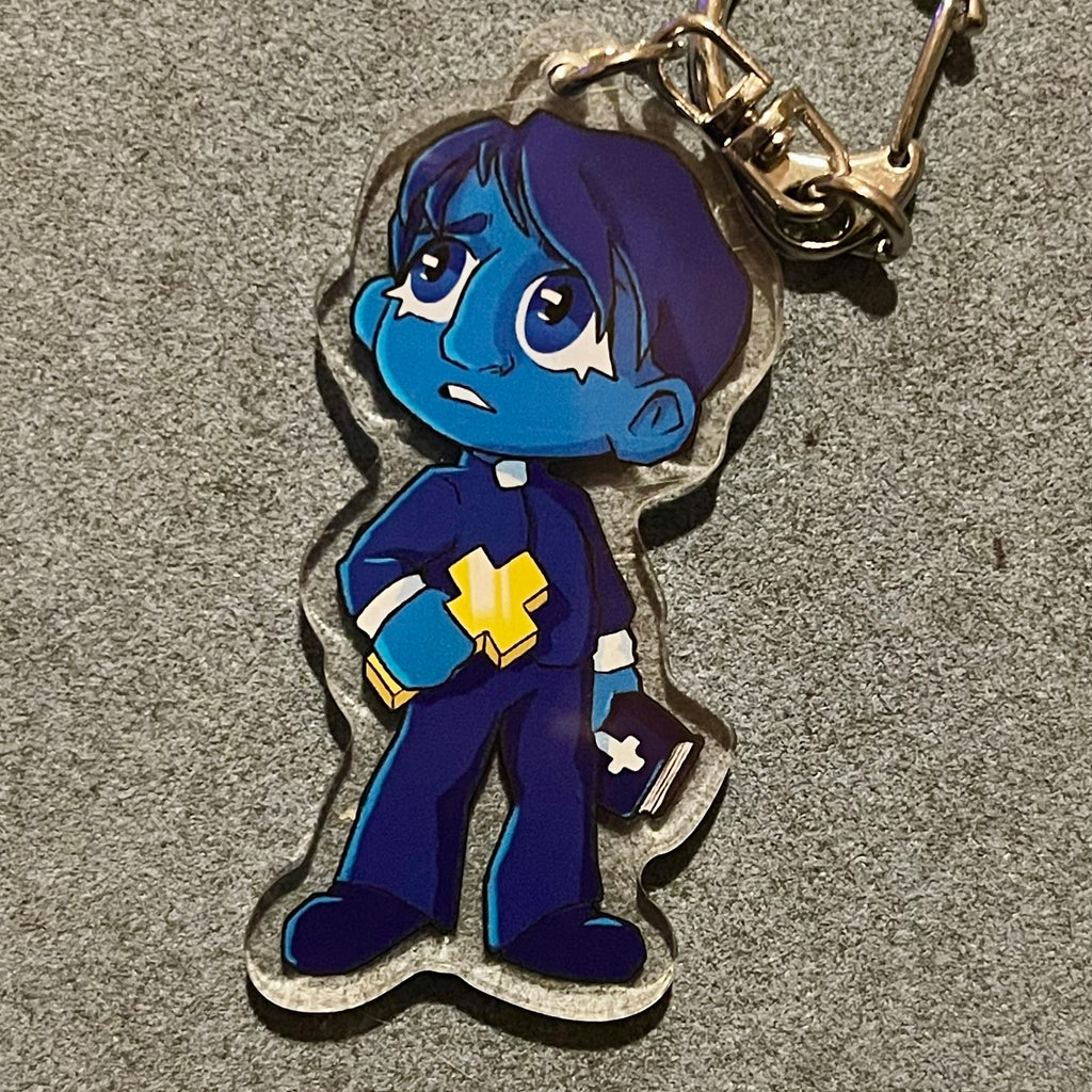 Father John Ward Keychain