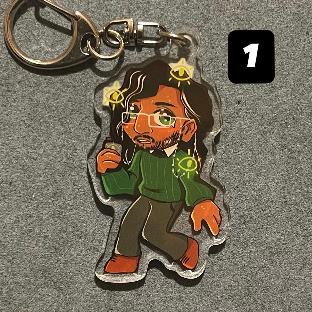 ALL Magnus archives keychains