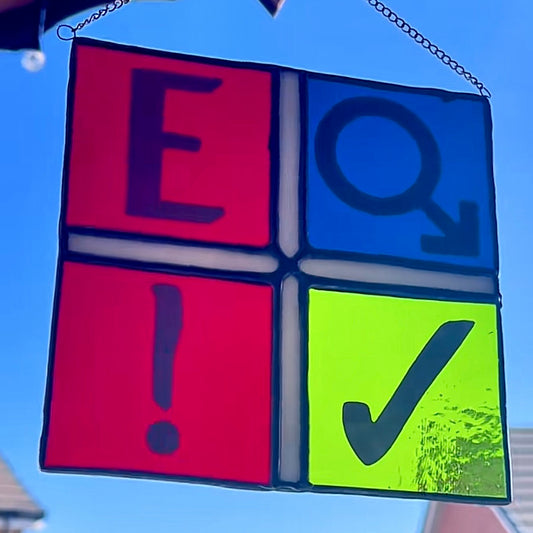 Medium Fanfiction Tags Suncatcher (Pre-order)