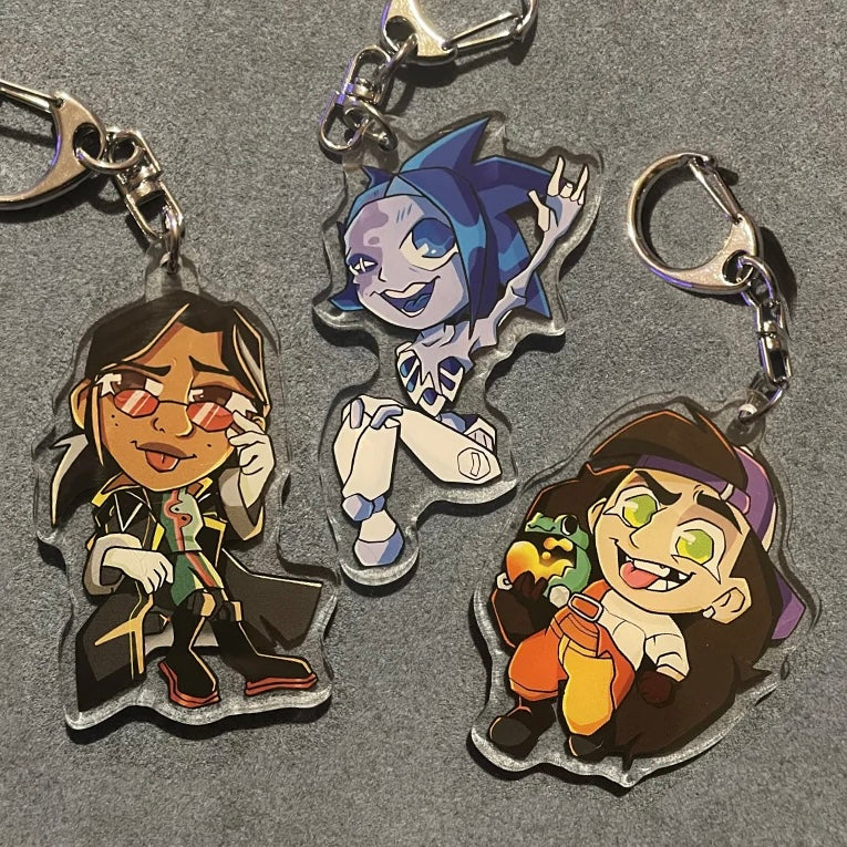 Disco Elysium Keychains