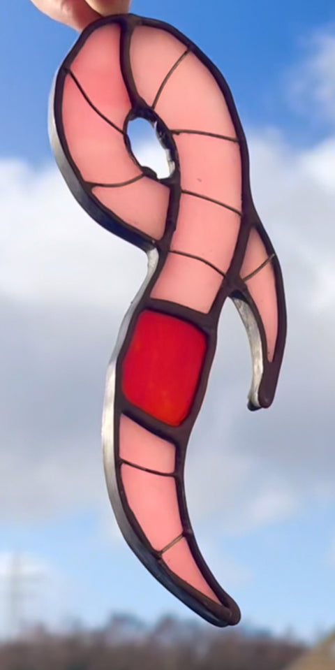 Mini Worm Suncatchers