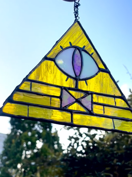 Bill Cipher Suncatcher